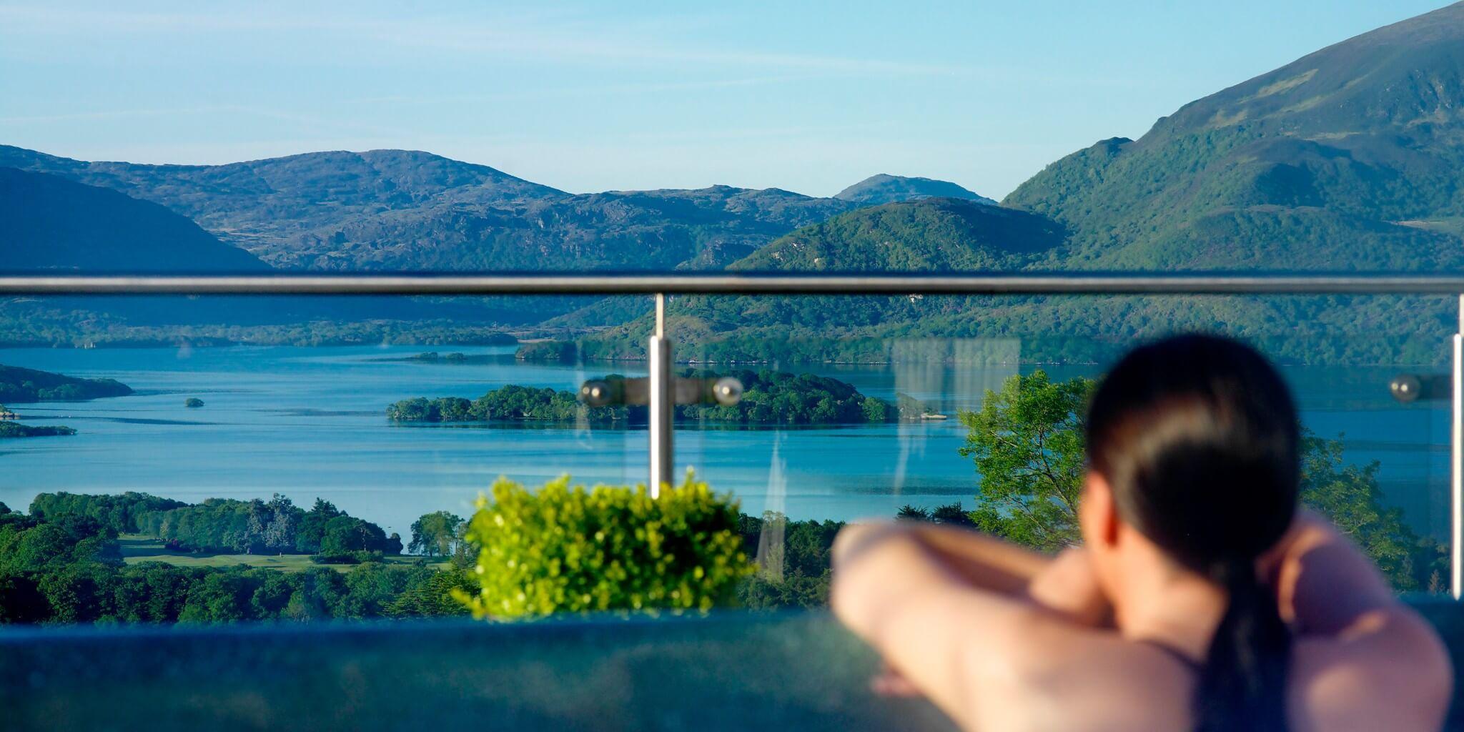 Aghadoe Heights Hotel & Spa Killarney Exterior photo View of the lake from the hotel