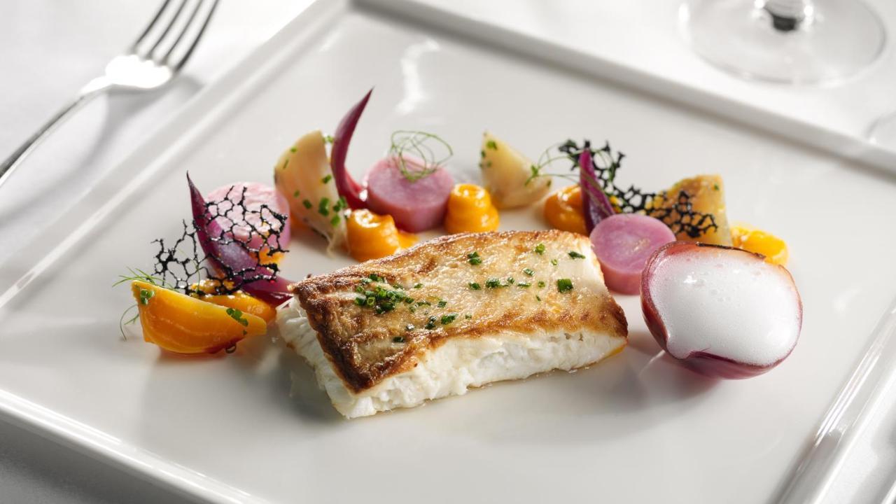 Aghadoe Heights Hotel & Spa Killarney Exterior photo A modern French dish
